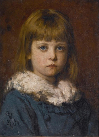 Franz von Defregger - The little girl.webp