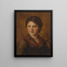Tyrolean Dirndl Painting - Franz von Defregger — framed artwork on a wall