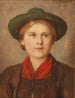 Young girl - Franz von Defregger — artwork view