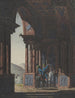 Two soldiers on horseback in classical ruins after a poem by Cremes - Franz von Hauslab the Younger — artwork view