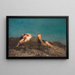 A Boy Shepherd - Franz von Lenbach — framed artwork on a wall