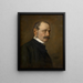 August Pettenkofen painter - Franz von Lenbach — framed artwork on a wall
