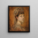 Charlotte de Meiningen, Princess of Prussia - Franz von Lenbach — framed artwork on a wall