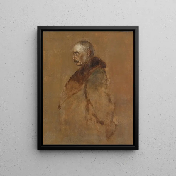 Chlodwig, prince of Hohenlohe, prince of Schillings 1819-1901 - Franz von Lenbach — framed artwork on a wall