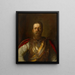 The Crown Prince Frederick William, later Frederick III, German Emperor and King of Prussia - Franz von Lenbach — framed artwork on a wall
