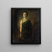 Mademoiselle Bartenstein - Franz von Lenbach — framed artwork on a wall