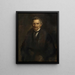 Gottfried Semper architect - Franz von Lenbach — framed artwork on a wall