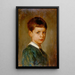 Portrait of the Crown Prince Rupprecht of Bavaria - Franz von Lenbach — framed artwork on a wall