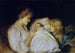 Magdalena von Lenbach with her daughters Erika and Marion - Franz von Lenbach — artwork view