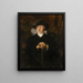 Otto von Bismarck - Franz von Lenbach — framed artwork on a wall