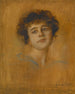 Portrait of a Young Woman - Franz von Lenbach — artwork view