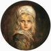 Portrait of the girl Marion Lenbach - Franz von Lenbach — artwork view