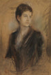 Portrait of a Young Woman - Franz von Lenbach — artwork view