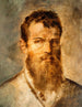 Self-portrait - Franz von Lenbach — artwork view