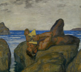 Faune soufflant - Franz von Stuck — artwork view