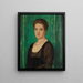Formation féminine Martha Butzer - Franz von Stuck — framed artwork on a wall