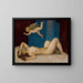 Danaé et la pluie d'or - Franz von Stuck — framed artwork on a wall