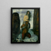 Faune et Sirène - Franz von Stuck — framed artwork on a wall