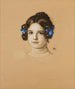 Mary Stuck, the artist's daughter - Franz von Stuck — artwork view
