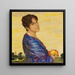 Portrait of Frau von Stuck - Franz von Stuck — framed artwork on a wall