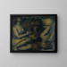 Temptation - Franz von Stuck — framed artwork on a wall