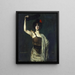 The Dancer - Franz von Stuck — framed artwork on a wall