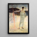 The Guardian of Paradise - Franz von Stuck — framed artwork on a wall