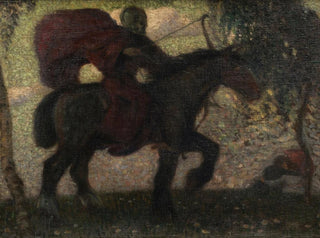 Death and Loving Couple - Franz von Stuck — artwork view