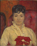 Portrait of the artist's wife - Frédéric Cordey — artwork view