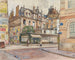 Angle of Mabillon Street and Clément Street in 1907, 5th and 6th districts - Frédéric Houbron — artwork view