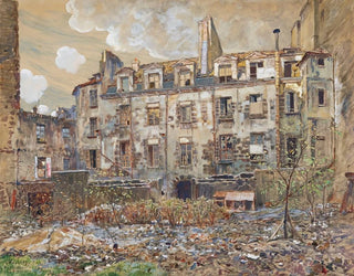 L'ancien cimetière Saint-André, 13 rue Suger, 6e arrondissement - Frédéric Houbron — artwork view