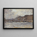 L'Hôtel de la Monnaie et le Pont-Neuf - Frédéric Houbron — framed artwork on a wall