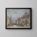 La rue Raumer and the chevet of the Saint-Martin-des-Champs church - Frédéric Houbron — framed artwork on a wall