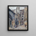 La rue Taille-Pain - Frédéric Houbron — framed artwork on a wall