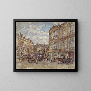 The Hanover Pavilion, Louis-le-Grand Street - Frédéric Houbron — framed artwork on a wall
