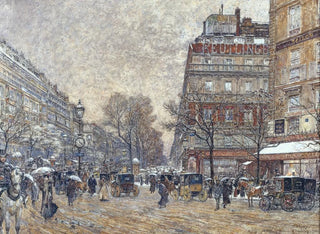 Le carrefour Richelieu-Drouot - Frédéric Houbron — artwork view
