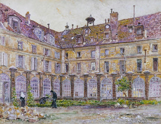 The cloister of the Abbey at Bois, rue de Sèvres - Frédéric Houbron — artwork view