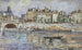Le quai de l'Hôtel de Ville et le pont Louis-Philippe - Frédéric Houbron — artwork view