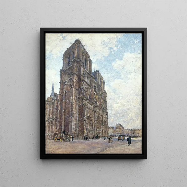 Notre-Dame de Paris - Frédéric Houbron — framed artwork on a wall