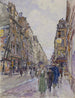 Rue de Bretagne in 1908 3rd arrondissement - Frédéric Houbron — artwork view