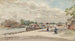 Construction works on the Alexandre III Bridge, Queen's courtyard seen from the Quai d'Orsay - Frédéric Houbron — artwork view