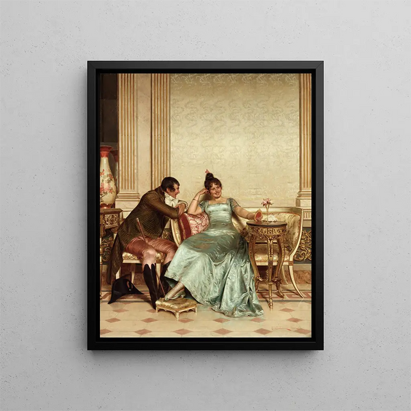 Et Merry is - Frédéric Soulacroix — framed artwork on a wall