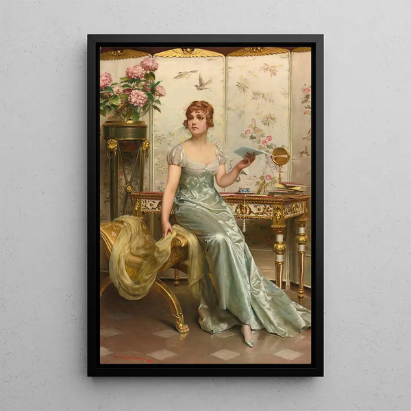 Correspondance - Frédéric Soulacroix — framed artwork on a wall