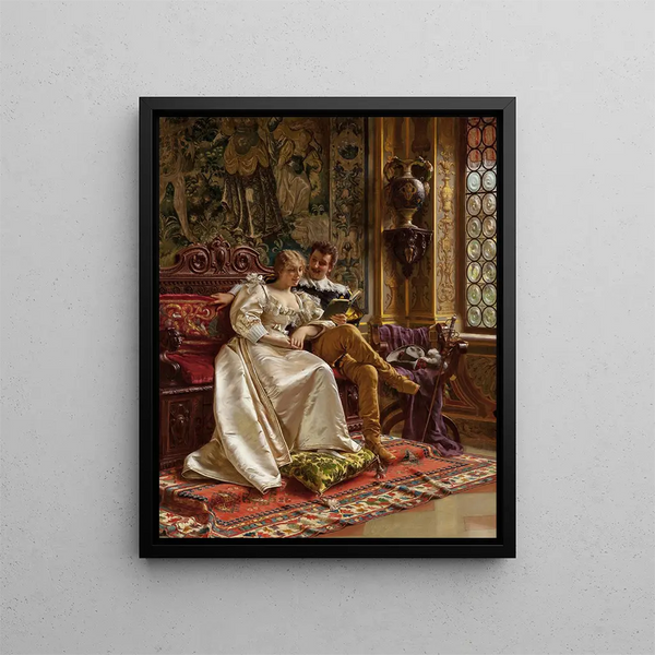 Jours heureux - Frédéric Soulacroix — framed artwork on a wall