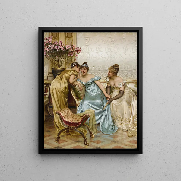 Secrets - Frédéric Soulacroix — framed artwork on a wall