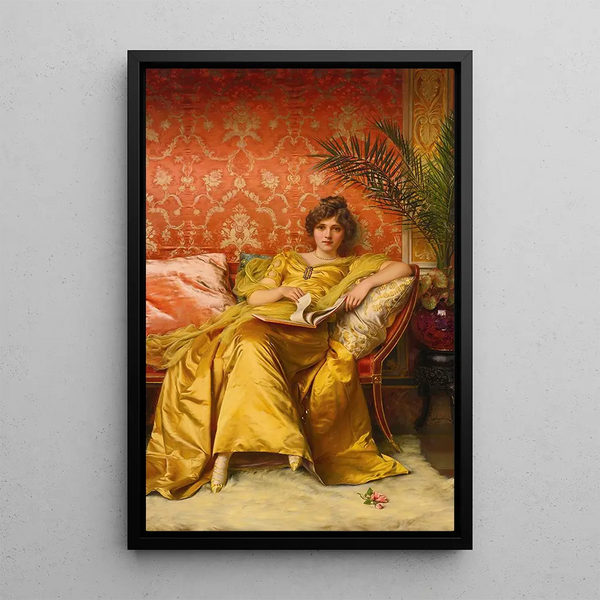 La Rose - Frédéric Soulacroix — framed artwork on a wall