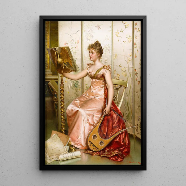 The Recital - Frédéric Soulacroix — framed artwork on a wall