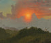 Cloudy skies painting - Frederic Edwin Church — artwork view