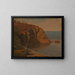Côte de l'île Grand Manan, Canada - Frederic Edwin Church — framed artwork on a wall