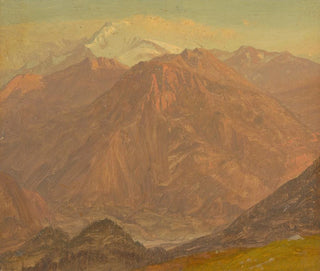 Mountains of Colombia or Ecuador - Frederic Edwin Church — artwork view